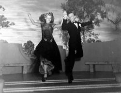 Rita Hayworth and Fred Astaire in You Were Never Lovelier. Rita Hayworth and Fred Astaire in You Were Never Lovelier.
