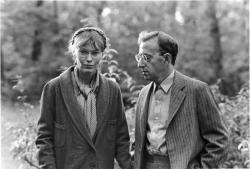 Mia Farrow and Woody Allen in Zelig.