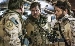 Chris Pratt and Joel Edgerton in Zero Dark Thirty