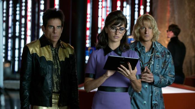 Ben Stiller, Penélope Cruz, Owen Wilson in Zoolander 2.